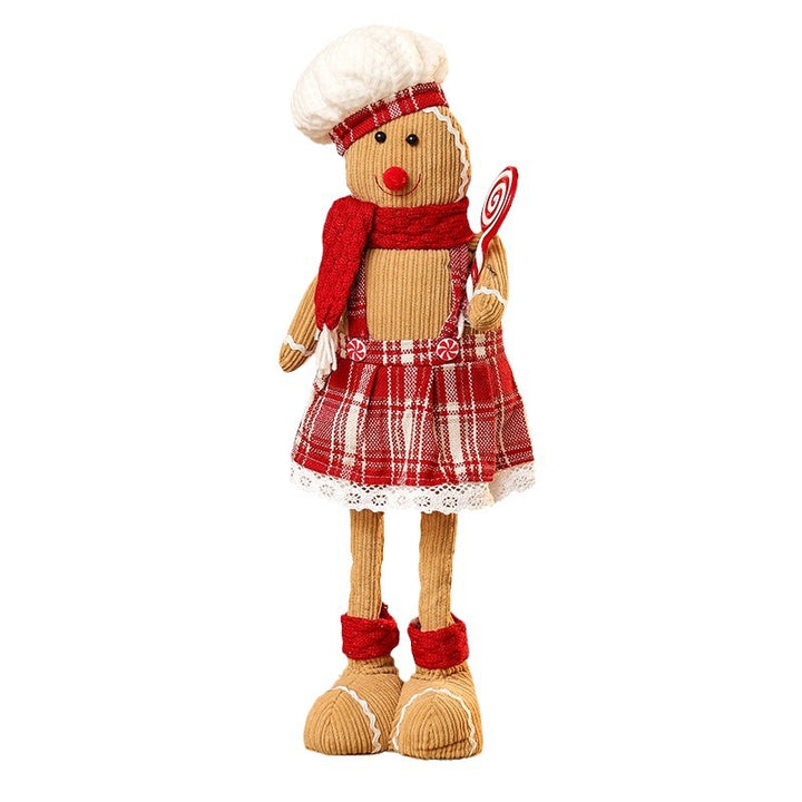 Cute Gingerbread Man Decoration Figure Kalsten