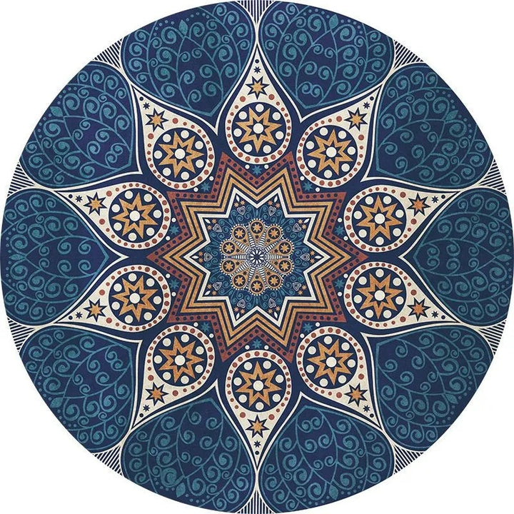 Artistic Mandala Design Area Rug
