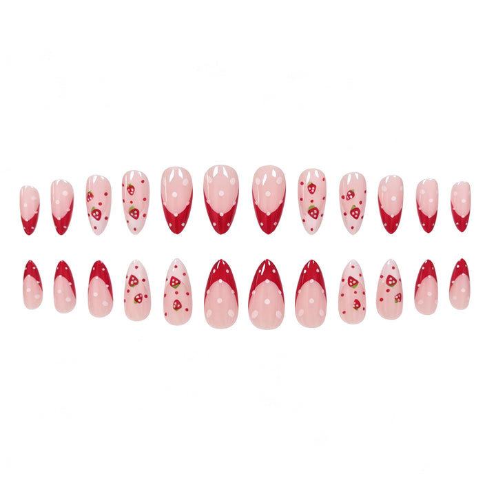 Stylish Almond-Shaped Nail Enhancements Kalsten