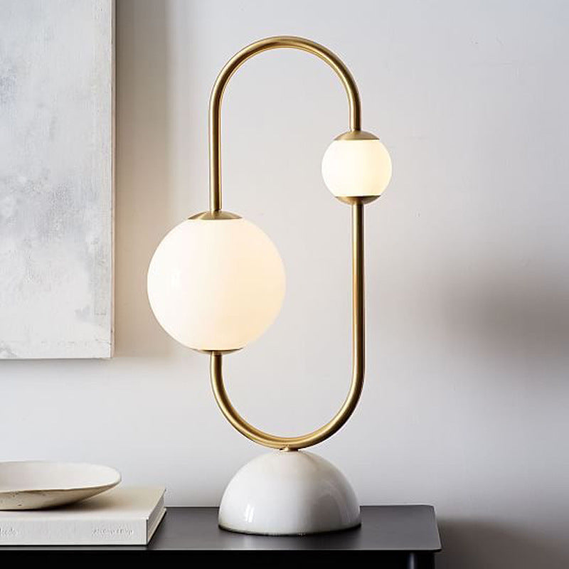 Decorative Table Lamp with Unique Sculpture Design