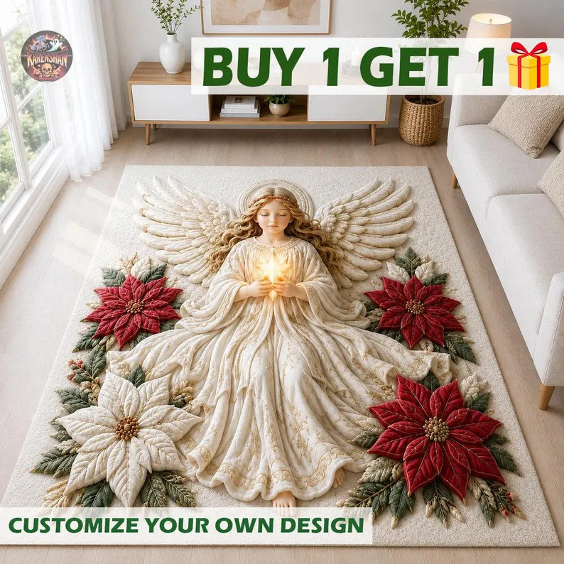 Winter Wonderland Themed Area Rug