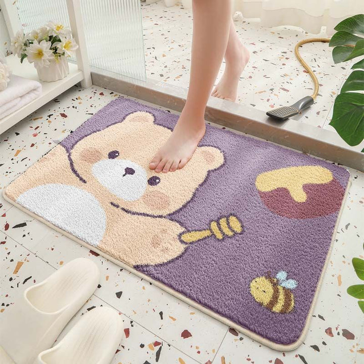 Cute Duck-Themed Bathroom Mat