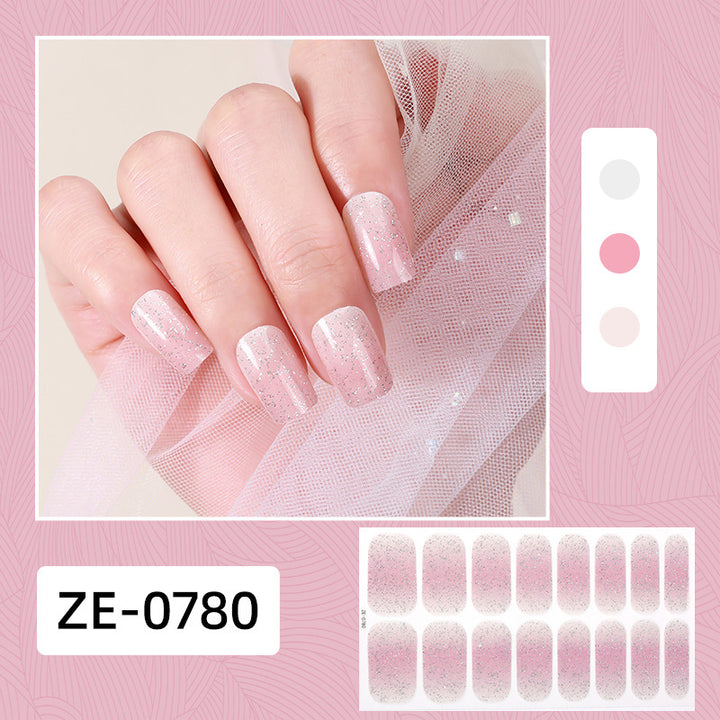 Glitter Ombre Nail Wraps  1790954415