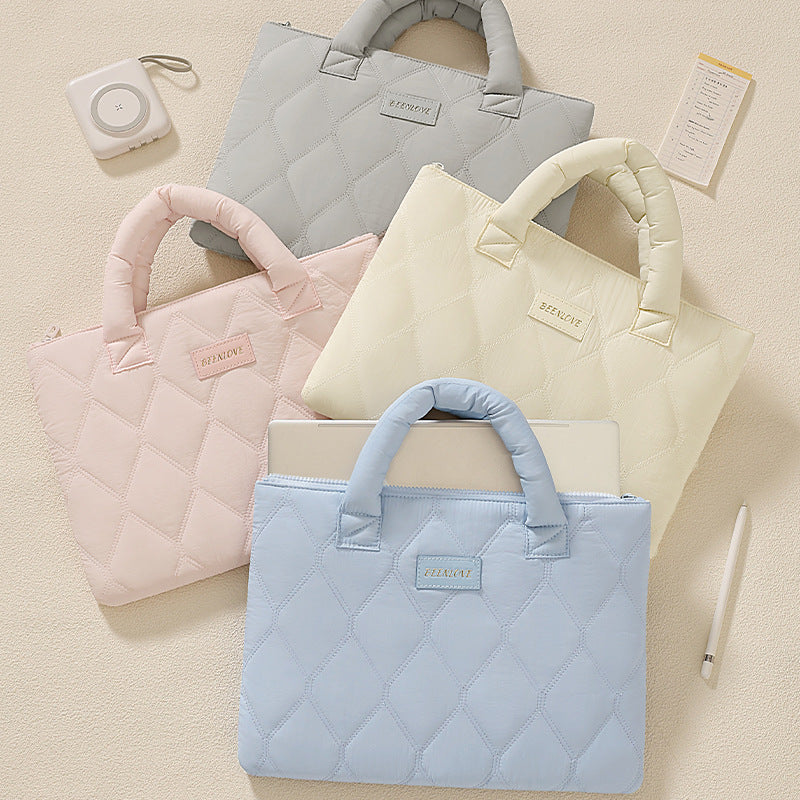 Quilted Laptop Briefcase Kalsten