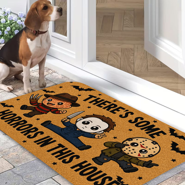 Horror-Themed Decorative Area Mat Kalsten