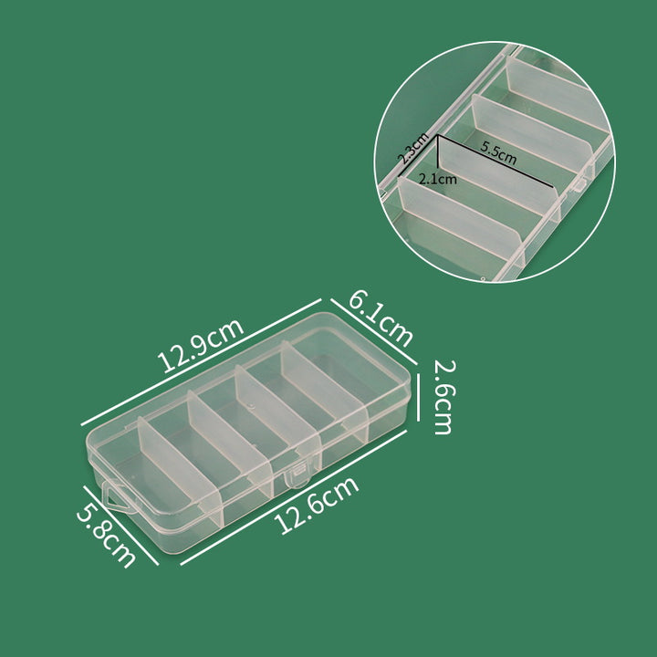 Clear Multi-Compartment Storage Case Kalsten