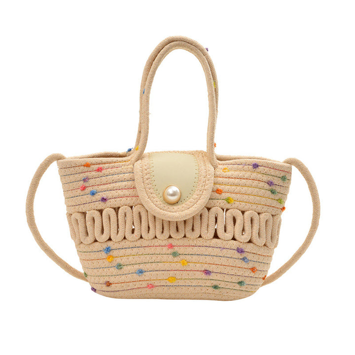 WoCharming Woven Mini Tote Bag Kalsten