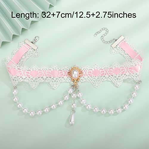 Floral Satin Cord Choker Kalsten