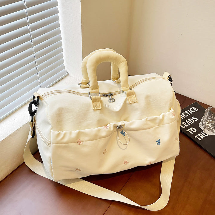 Multifunctional Embroidered Duffel Bag Kalsten