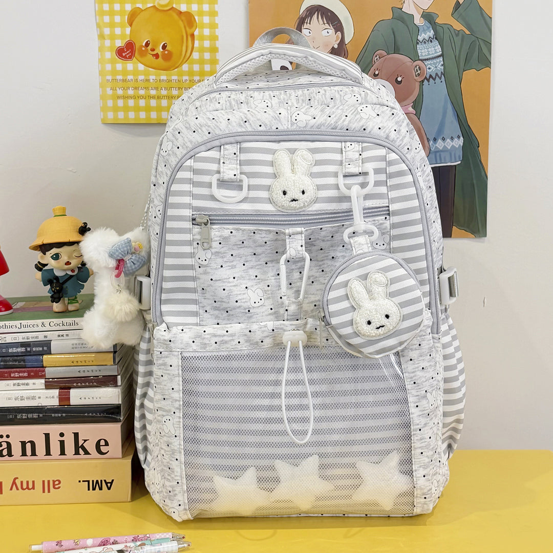 Cartoon Character Print Backpack Kalsten