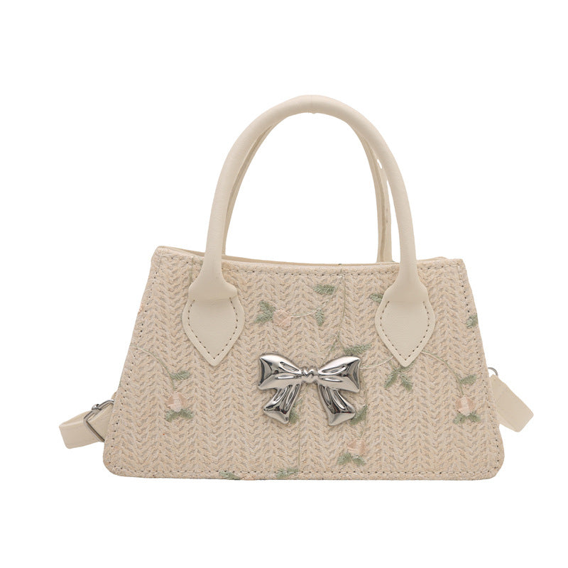 Elegant Embroidered Mini Handbag