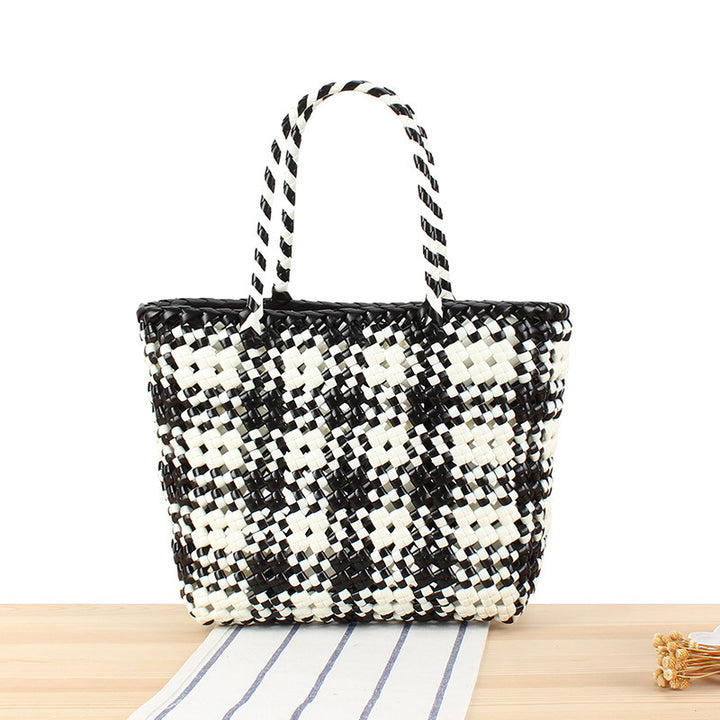 Large Tote Bag Made of Woven Material Kalsten