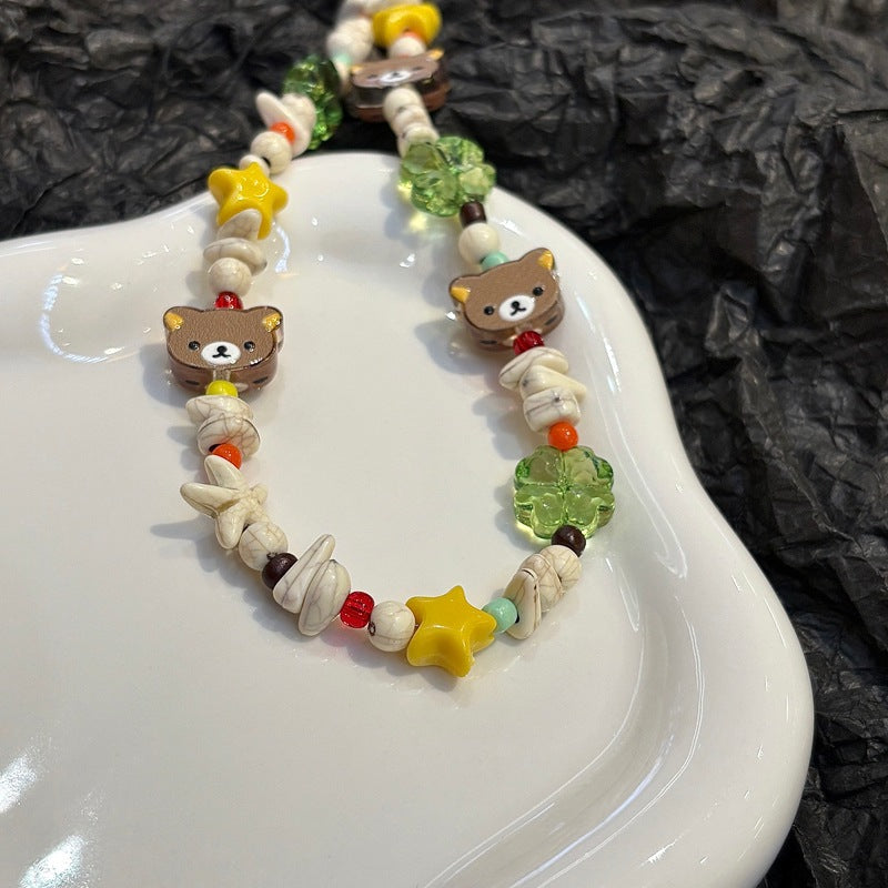 Playful Themed Charm Necklace Kalsten