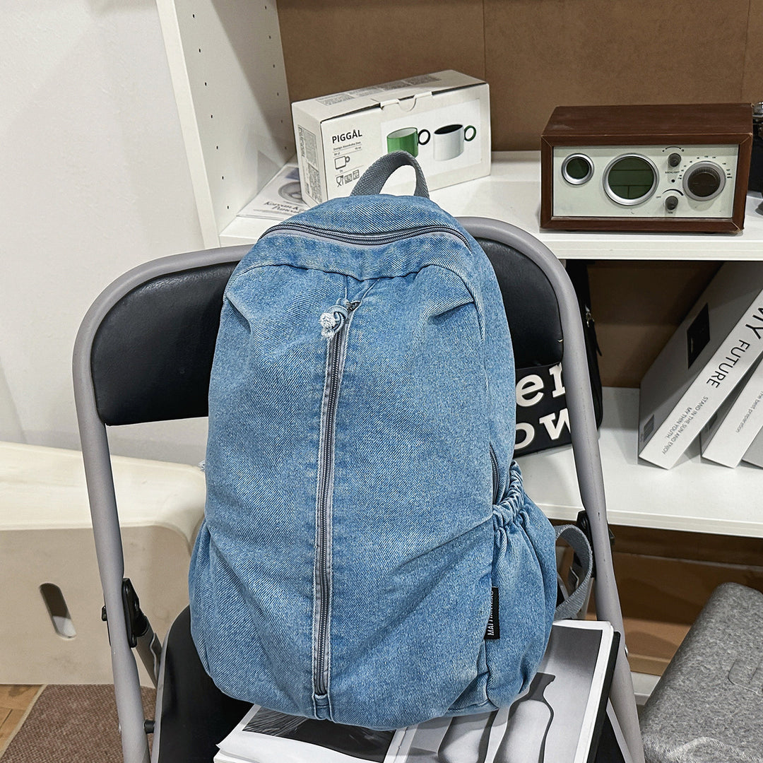 Casual Denim Travel Backpack Kalsten