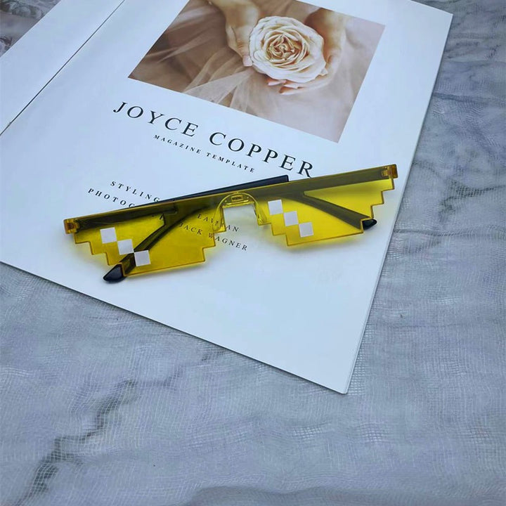 Bold Geometric Frame Sunglasses Kalsten