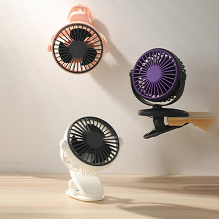 Women's Portable Clip Fan with Flexible Mount Kalsten