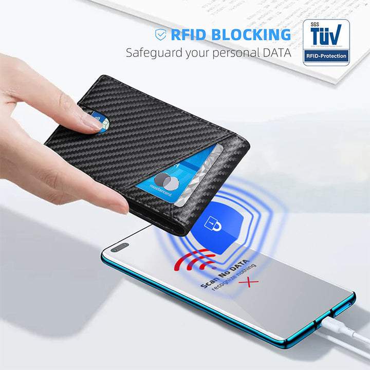 Carbon Fiber Slim Cardholder Kalsten