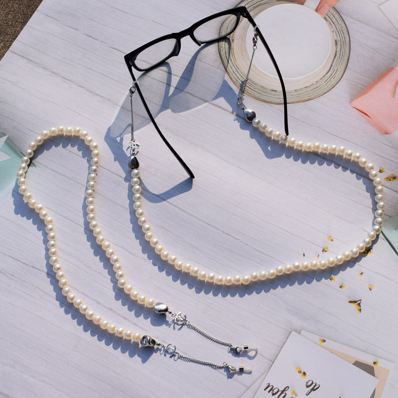 Elegant Faux Pearl Eyewear Chain Kalsten