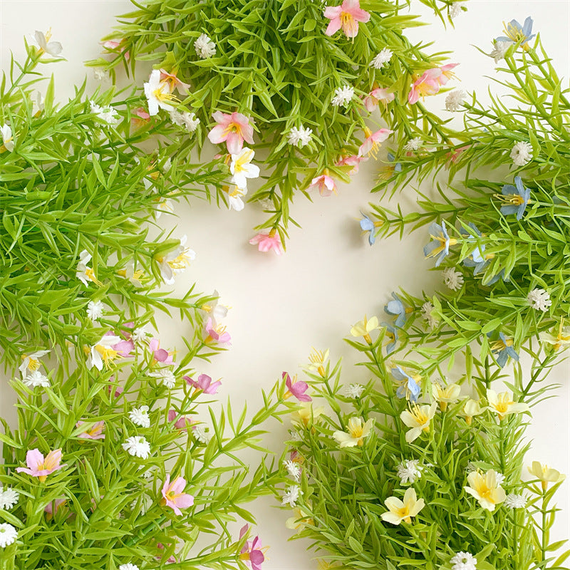 Faux Botanical Flower Bouquet