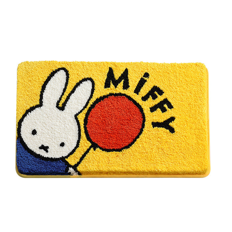 Cute Cartoon Bunny Bath Mat Kalsten