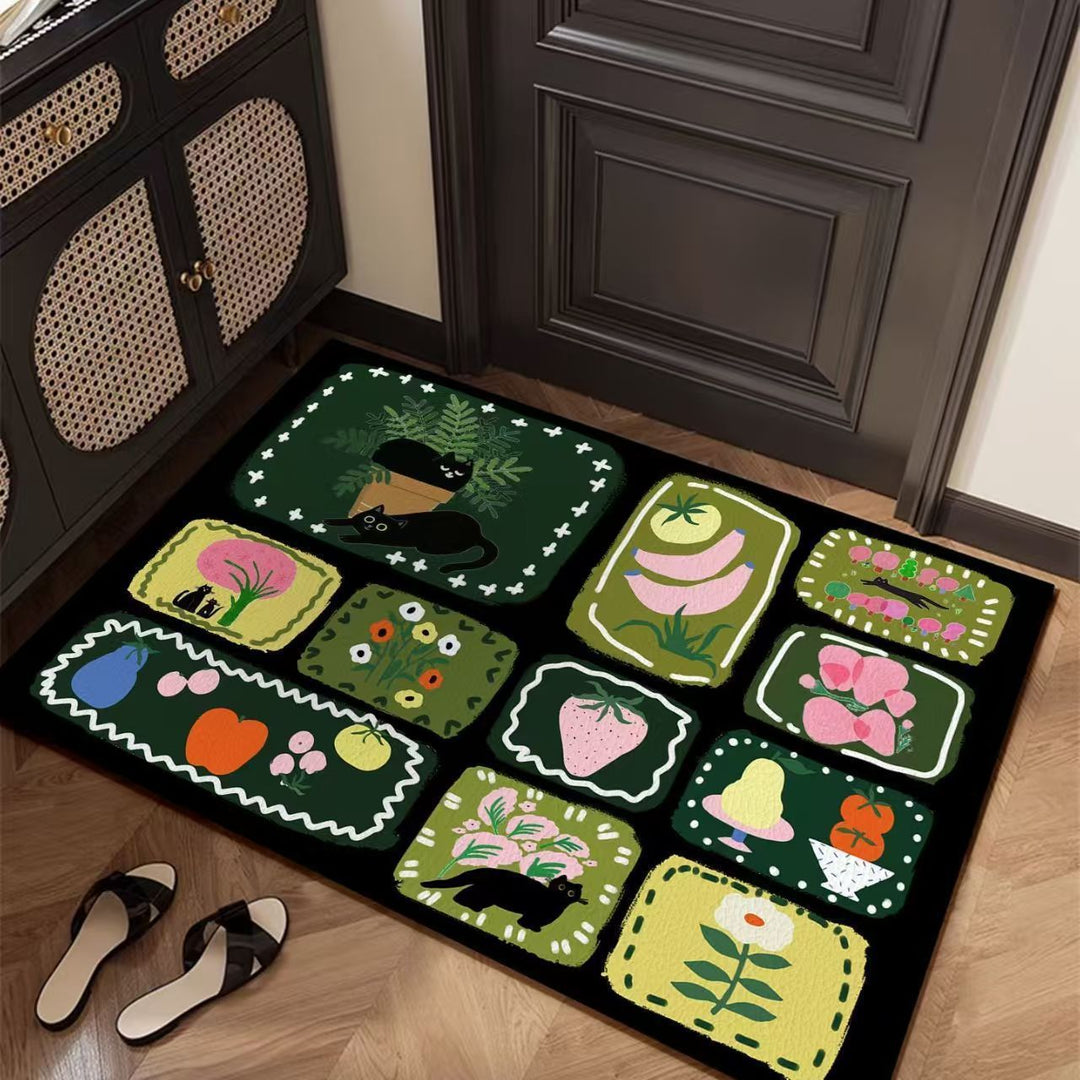 Artistic Patterned Floor Mat Kalsten