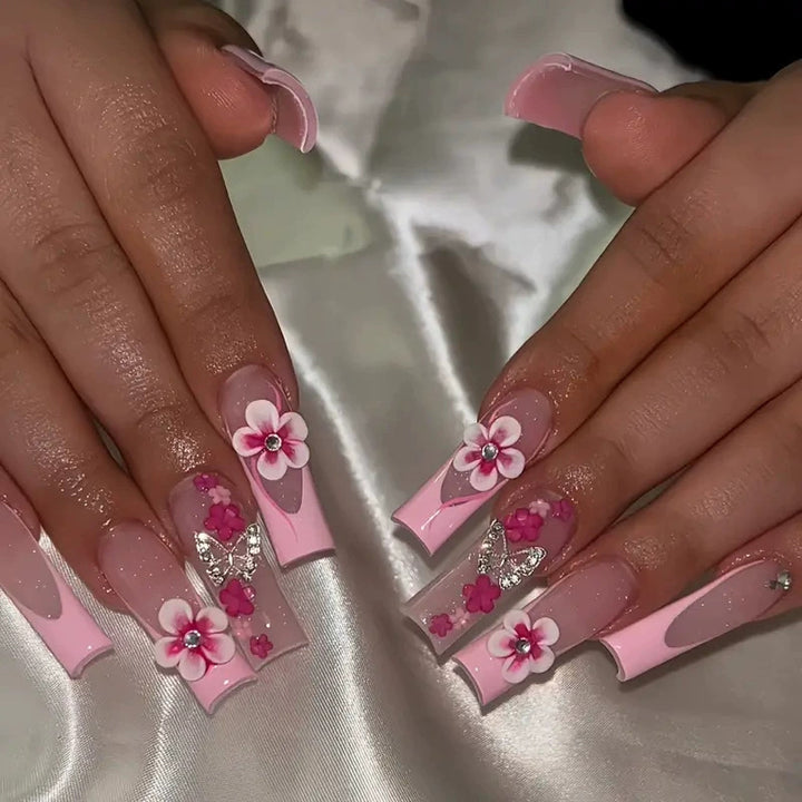 Luxury Embellished Press-On Nail Set Kalsten