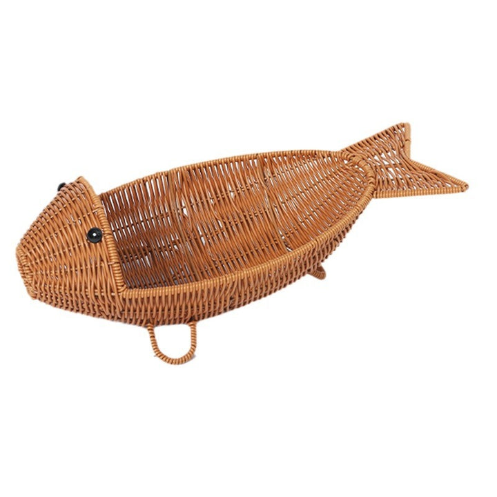 Decorative Woven Fish-Shaped Basket Kalsten
