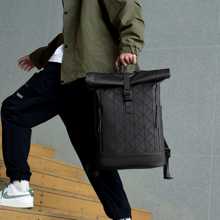 Roll-Top Waterproof Backpack Kalsten