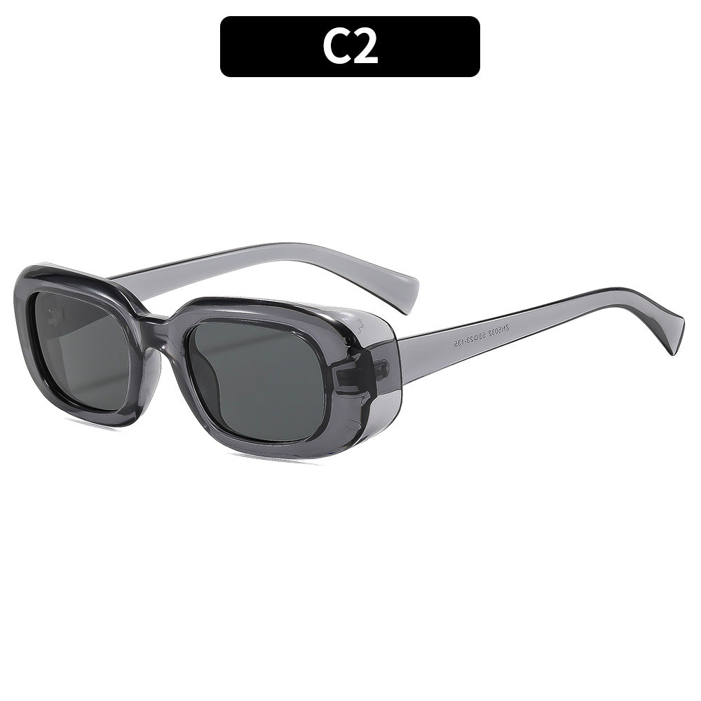 Fashion-Forward Rectangular Sunglasses