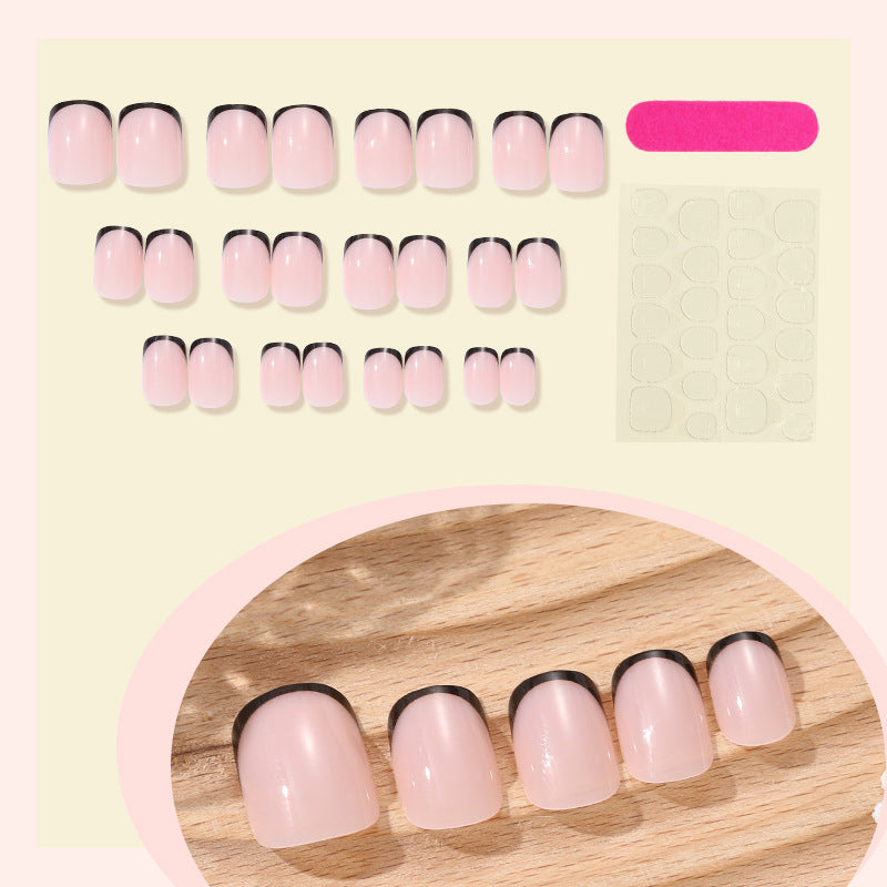 Elegant French Tip Press-On Nail Collection Kalsten