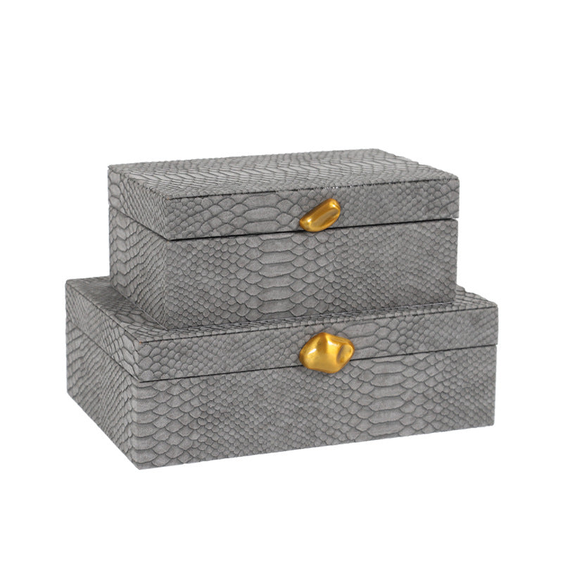 Structured Decorative Storage Box Set