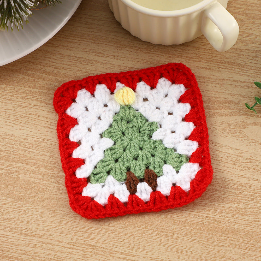 Decorative Artisan Crocheted Coaster Kalsten