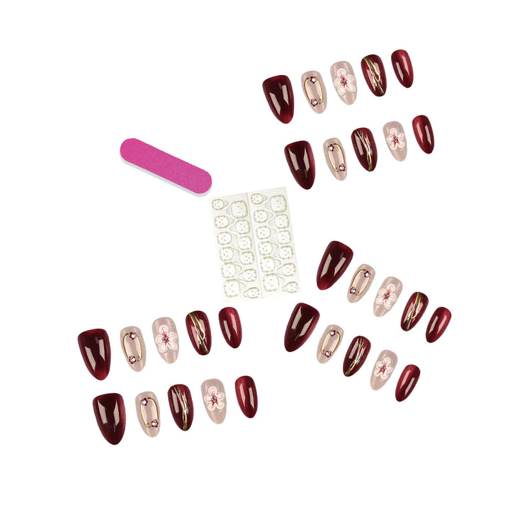 Premium Decorative Press-On Nail Tips