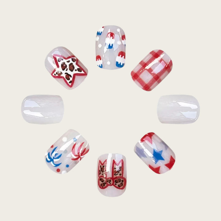 Creative Art Nails with Festive Designs Kalsten