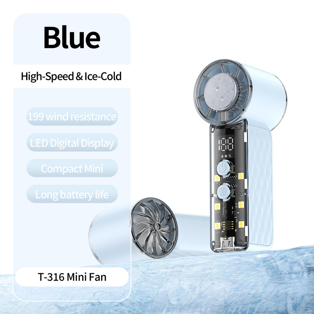 Unisex High-Performance Rechargeable Desktop Fan Kalsten