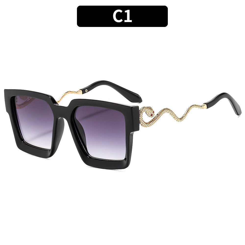 Statement Geo Square Sunglasses