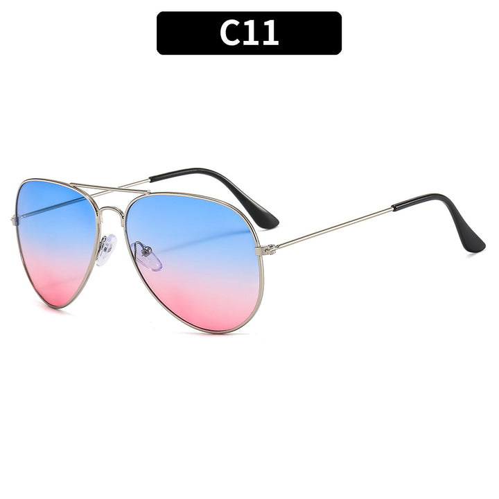Stylish Gradient Aviator Sunglasses