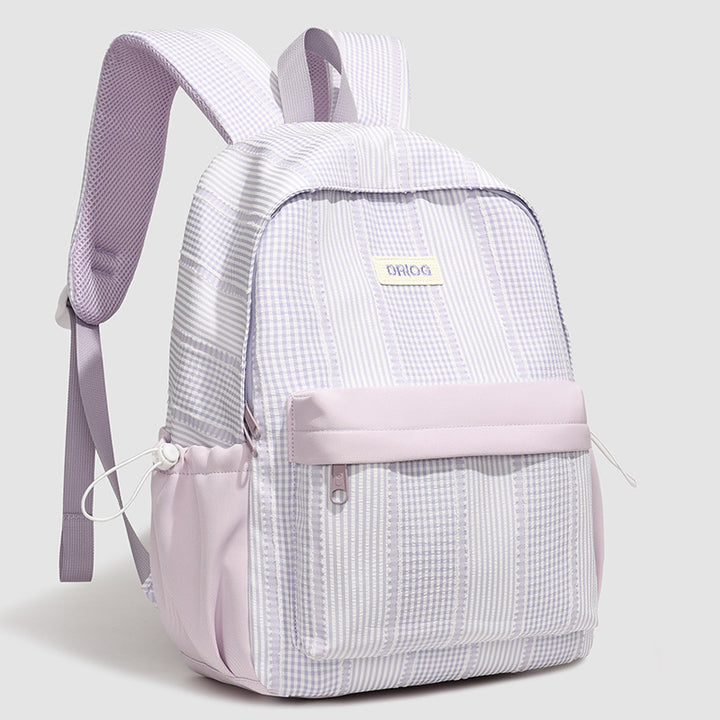 Playful Striped Backpack Kalsten