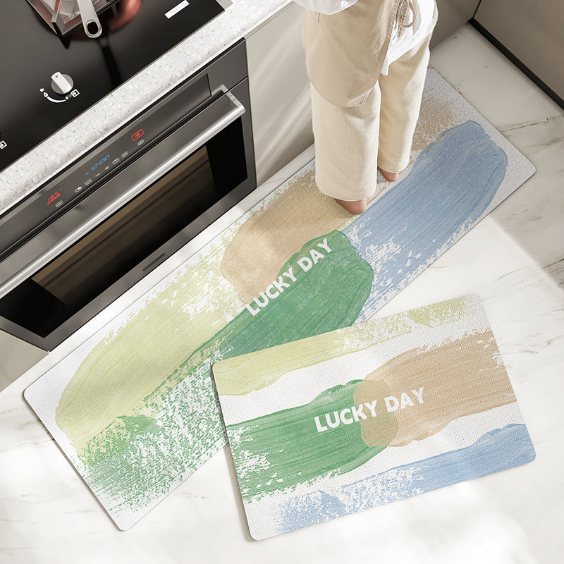 Floral Pattern Comfort Mat