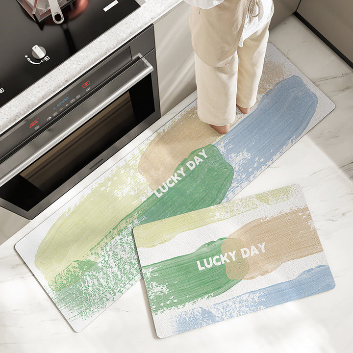 Floral Pattern Comfort Mat