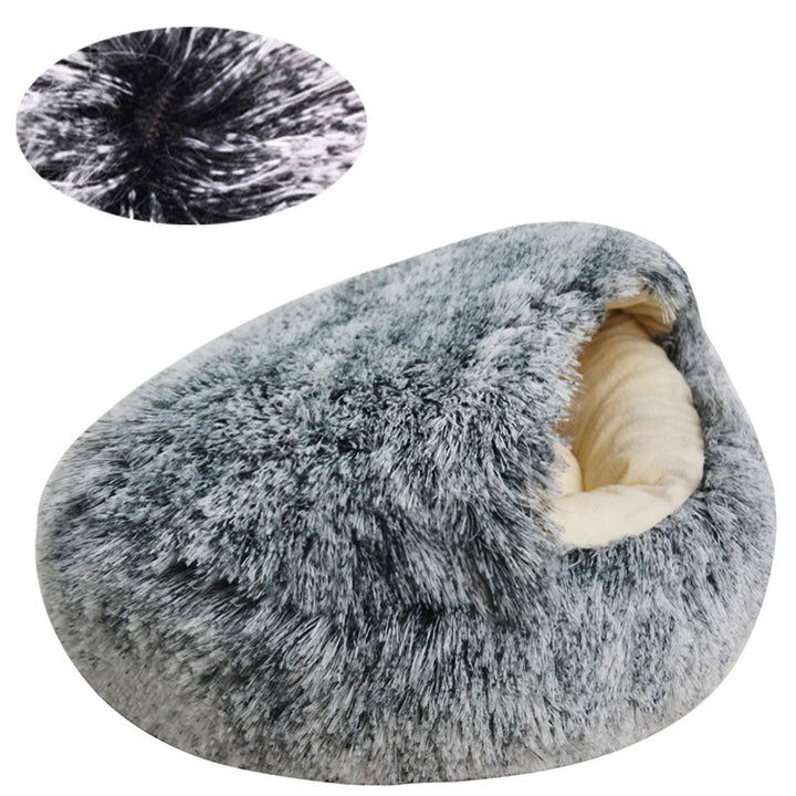 Cozy Soft  Hideaway  Dog Bed
