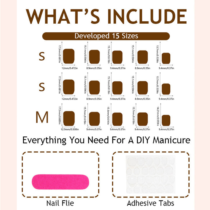 Acrylic nail set with stylish black and gray tones Kalsten