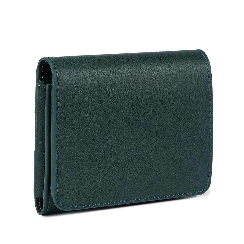 Compact Leather Coin Holder Kalsten