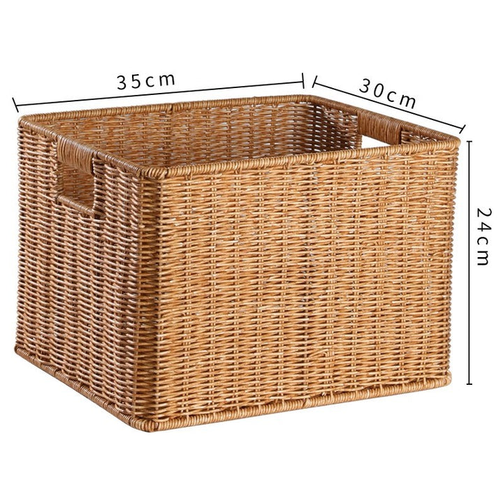 Rectangular Woven Storage Basket Kalsten