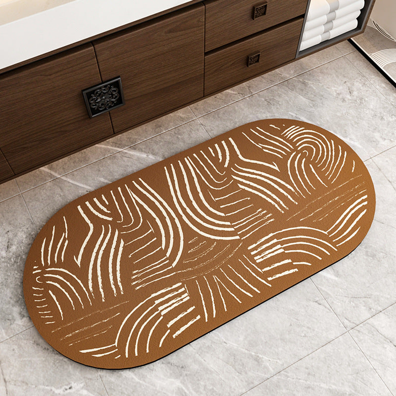 Decorative Bathroom Runner Mat Kalsten
