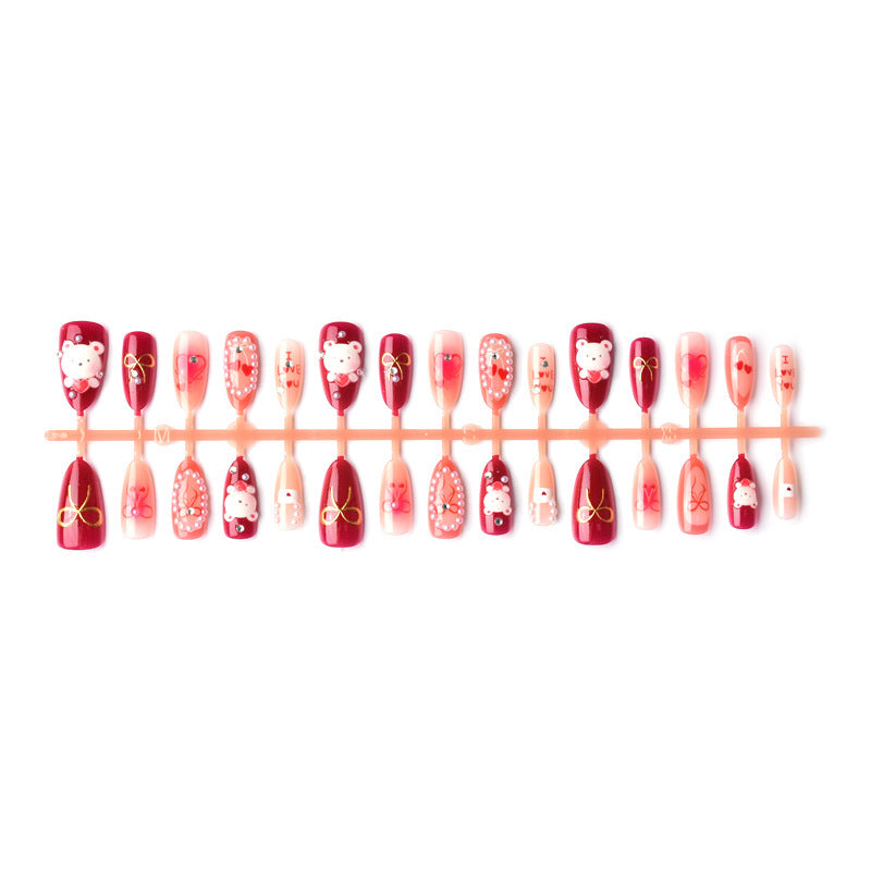 Creative Nail Art Set with Playful Designs Kalsten