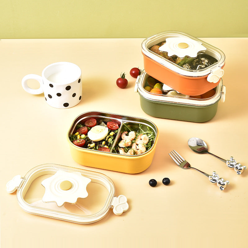 Multi-Section Eco-Friendly Food Storage Box