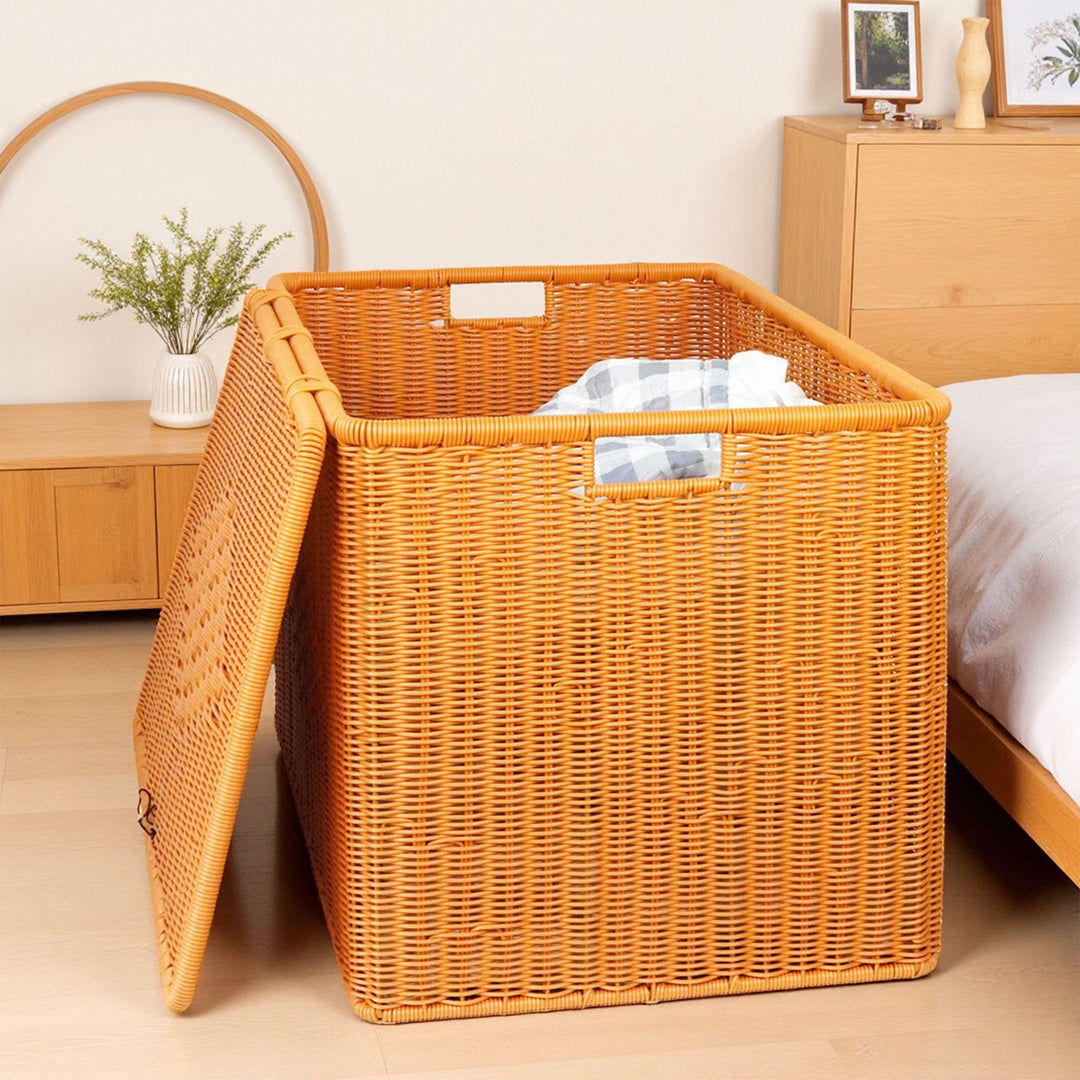Large Woven Storage Chest Kalsten