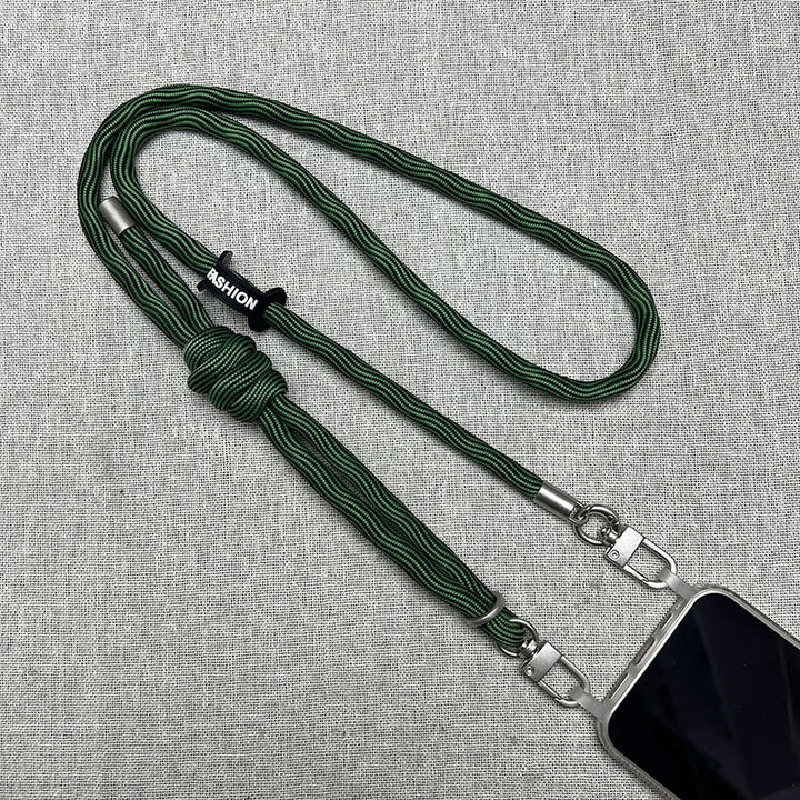 Adjustable Phone Lanyard Strap with Metal Clips Kalsten