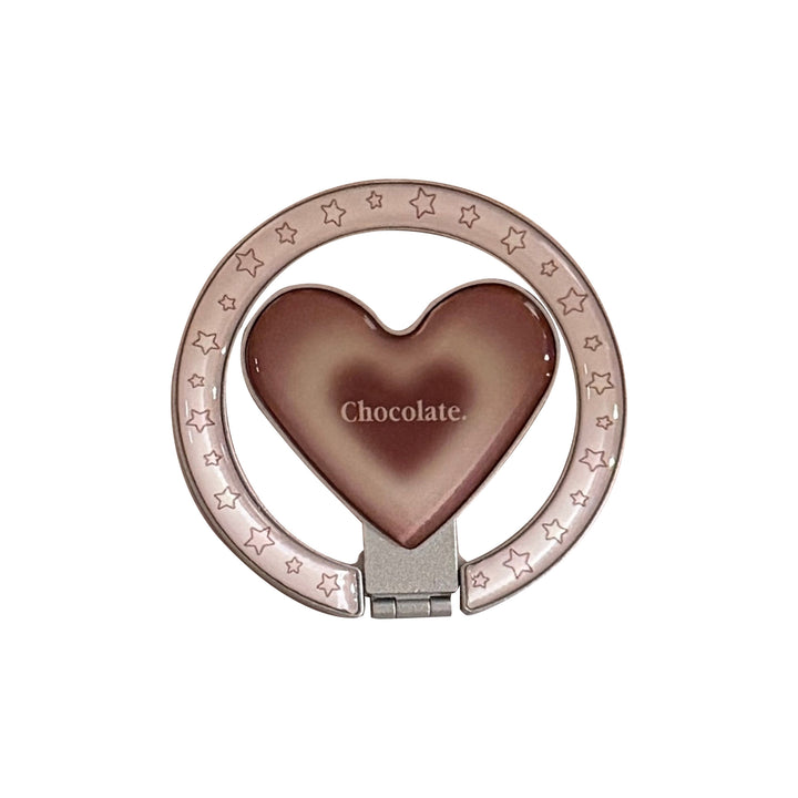 Heart-shaped hand mirror with star design Kalsten